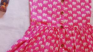 Pink Sleeveless Dress