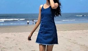 Denim Mini Dress