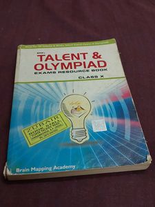 BMA&#39;s Talent &amp; Olympiad exam resource book Class 10 Brain Mapping Academy