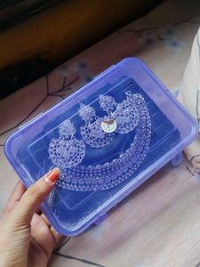 Necklace Set Tika Plus Earings