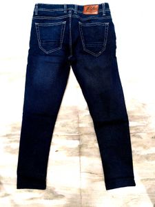 Dark Blue Denim Jeans