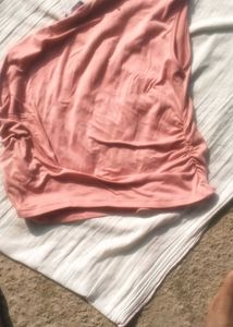 Cute One Shoulder Top