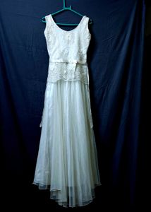 White Gawn Long Size