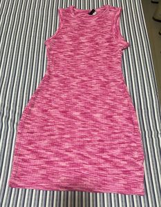 H&M Pink Sleeveless Mini Dress