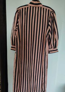 Shift Dress With Sleeves