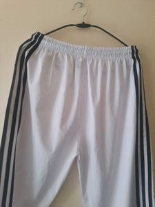 Adidas White Track Pants
