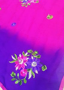 Embroidery Saree