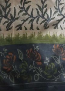 Floral Print Saree