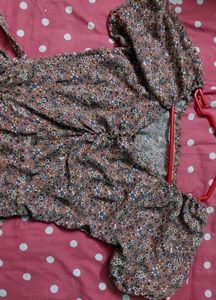 Floral Print Maxi Dress