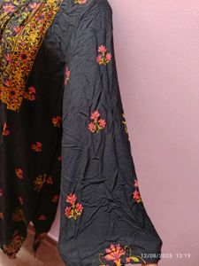 Xxl Avaasa Black Kurta