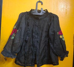 Women's Embroidered Shirt