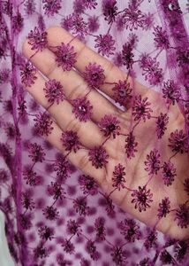 Purple  net long strug