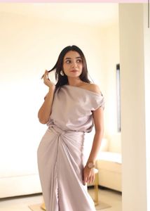 Elegant Gray Top