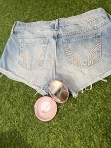 Hollister Light Blue 🩵 Denim Shorts