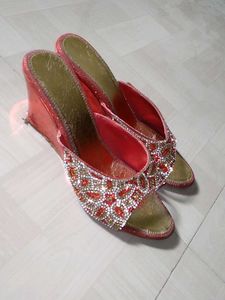 Elegant Bridal Ethnic Heels