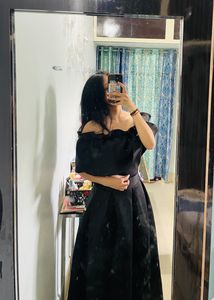 Black Cocktail Gown