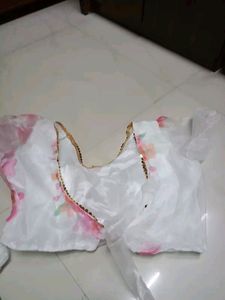 Brand New Saree Not Used With Stitch Blouse