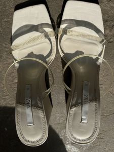 Zara Vinyl Wedges