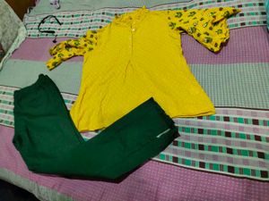 Yellow Kurta Set