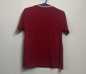Red Round Neck Tshirt