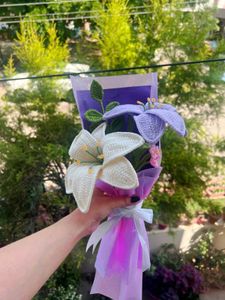 Crochet Lily Bouquet