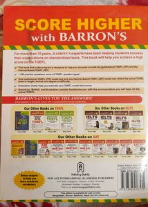 Barron's TOEFL Practice Book
