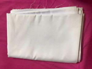 White Polyster/viscose For School Pant / Ap