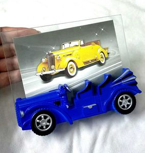 Blue Vintage Car photo frame
