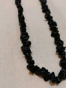 Black Stone Necklace