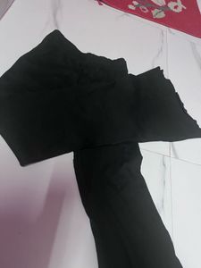 Black Flared Pants