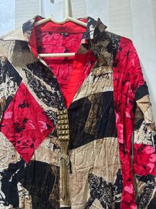 ❤️Patterned Maxi Shirt Dress❤️