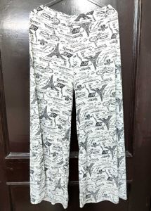 Patterned Wide Leg Pants Palazo 🤍🖤