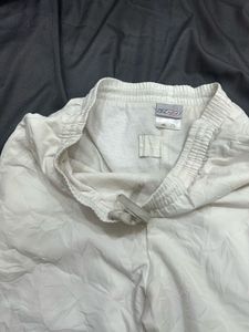 Reebok White Track Pants