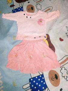 Pink Floral Dress 1 Hrs Wear Only