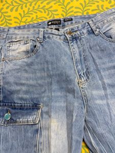 Baggy Fit Denim Jeans