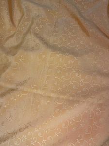 Peach Silk Shiny Saree