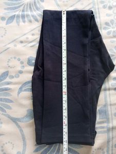 Navy Blue Slim Fit Pants