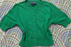 Korean Green Crop Top 💚
