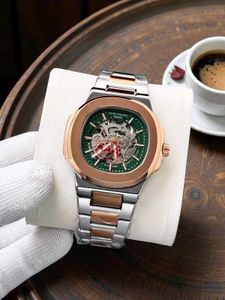 Elegant Patek Philippe Skeleton Watch