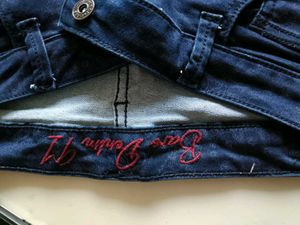Shaded Denim Jeans
