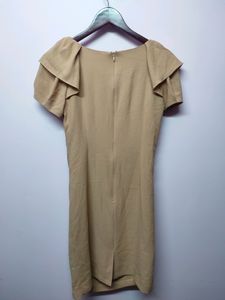 Korean Biege Dress | Size 32