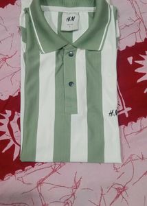 Striped H&amp;M Polo t-Shirt