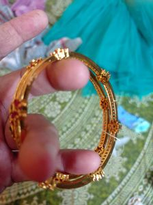 Gold Plated Bangles