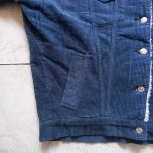 Womens Corduroy Sherpa Lining Jacket