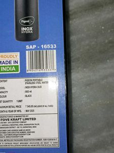 Pigeon Inox Hydra Bottle