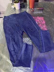 Blue Rugged Jagging