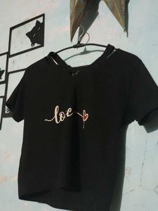 This Is a Small Black top For Girls