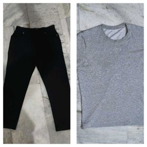 T-shirt and track pant Combo