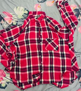 y2k oversized flannel shirt