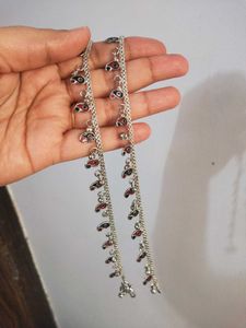 Silver Plated Anklets